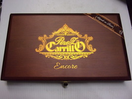 Cigar Box, Wood, Pere D&#39; Carrillo, Dominican Republic - £4.66 GBP
