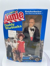 Vintage 1982 The World of Annie Daddy Warbucks 6&quot; Figure Doll Knickerbocker - $14.24