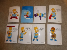 RARE Lot of 8 Vintage 1990 Classico The Simpsons Postcards Unused - £54.60 GBP
