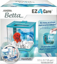 Marina Betta EZ Care Aquarium Kit 0.7 Gallon Blue - 1 count Marina Betta EZ Care - £30.02 GBP