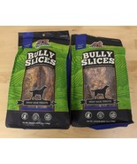 Lot of 2 RedBarn BULLY SLICES 7oz  Beef Hide Dog Treats Sealed Original ... - £12.41 GBP