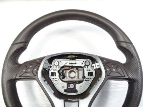 13 Mercedes W204 C250 steering wheel, leather, brown, 2184600518 - $280.49