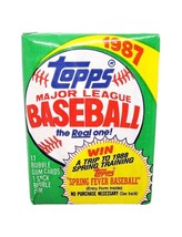 Topps Major League Baseball 1987 Unopened Wax Trading 17 Card Pack - £5.17 GBP