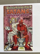 Satan&#39;s Powder Room #1 Signed By F Rank Forte W/COA Asylum Press Horror Rare - £29.40 GBP