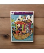 VTG Looney Tunes Frame Tray Puzzle 1978 Whitman Warner Bros Boat 4512B D... - $9.49