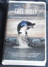 Free Willy - Warner Brothers - 1993 - Gently Used VHS Clamshell - Family Video - £6.32 GBP