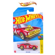 Hot Wheels Urban Outlaw King Kuda Red Gold Car HW Art Cars Series with Case - $485.59 MXN