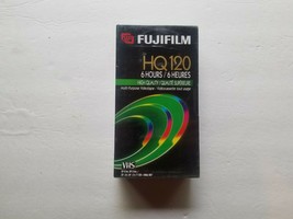 New Fuji Film HQ-120 Blank VHS Tape - $4.44