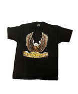 Harley Davidson 3D Emblem Eagle Single Stitch T-Shirt Large Size L 1989 ... - $120.00