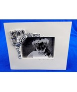 Elegant Tabletop Photo Frame, 3D Crown Artwork ~ Holds 5&quot; x 7&quot; Picture, ... - £6.15 GBP