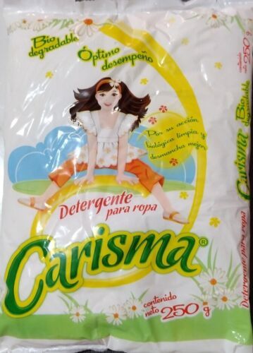 CARISMA DETERGENTE POLVO / POWDER DETERGENT-  250g - ENVIO GRATIS  - $11.78