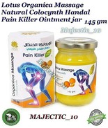 Lotus Organica Massage Natural Colocynth Handal Pain Killer Ointment jar... - $676.83 MXN