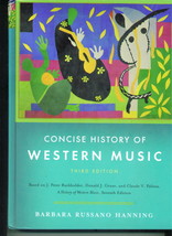Concise History of Western Music - College Textbook - $14.95