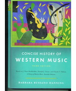 Concise History of Western Music - College Textbook - £11.95 GBP