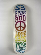 Peace and Love S3 skateboards - Hard rock maple 8.5&quot; deck  C3 - $39.99