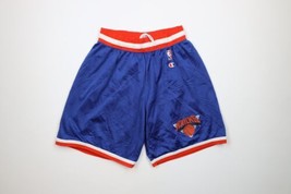 Vintage 90s Champion Mens XL Spell Out New York Knicks Basketball Shorts USA - £101.95 GBP