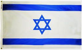 Israel - 4&#39;X6&#39; Nylon Flag - $54.00