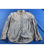 HOLLISTER LIGHT BLUE HIPSTER LONG SLEEVE BUTTON UP LIGHTWEIGHT SHIRT SMALL - $278.69 MXN