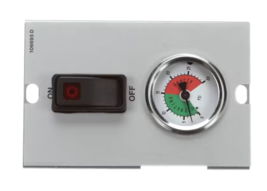 Cleveland 106695D, Panel Assembly, Power Switch/Pressure Guage, for 24CDP10 - $823.85