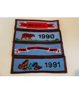 Patch Emblem Logo vtg patches advertising sew on Scouts inaugural 1990 b... - $16.78