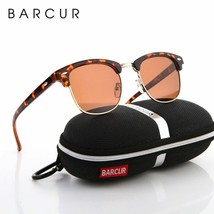 BARCUR Sun Glasses Female Oculos New Polarized Sunglasses Hot Gafas Oculos - £18.03 GBP