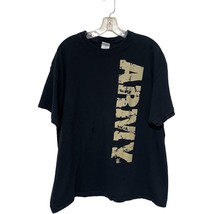 Gildan XL Extra Large Mens Tee Shirt Army Graphic Crew Neck Short Sleeve... - $13.49