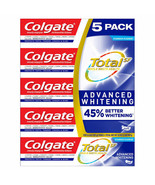 Colgate Total SF Stannous Flouride Advanced Whitening Toothpaste 5-pack ... - $280.04 MXN
