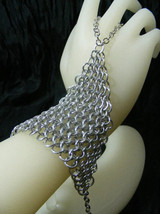 chainmail handflower aluminium jewellery  Big Sale Offer Christmas + New Year - £31.64 GBP