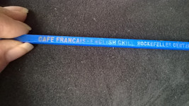 Cafe Francais English Grill Rockefeller Center NYC Swizzle Stick Drink S... - £8.62 GBP