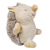 Cream Hedgehog with White and Brown Spines Plush Door Stopper 2.3 Pounds... - $23.98