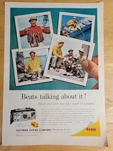 Vintage Ad Eastman Kodak Brownie Super 27 'Beats Talking About It' 1963 - £6.75 GBP