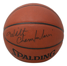 Wilt Chamberlain Los Angeles Lakers Signed Spalding Basketball PSA LOA - $3,879.01