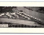 Aerial View Charro Courts Motel Brownsville Texas TX UNP B&amp;W Chrome Post... - $4.90