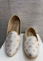 Mens Jutti ethnic Jaipur Mojari Wedding Khussa Shoes US size 7-11 Polar ... - £27.09 GBP