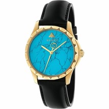 Gucci Mens G-Timeless  Leather Strap 33mm Watch Watch YA126462 - £460.03 GBP