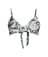 No Boundaries Junior&#39;s Printed Pique Bikini Top Size M (7-8) Multicolor - $397.35 MXN