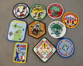 Boy Scout Patch Lot Camp Merit Webelos Cub Scout - $9.87