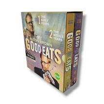 Good Eats Cookbook Boxed Set of 2 by Alton Brown 2010 Hardcover Recipes &amp; DVD - £60.29 GBP