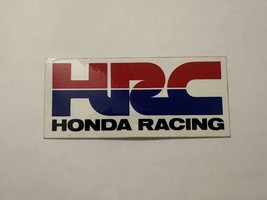 Vintage HRC HONDA RACING STICKER Motorcycle Motocross Superbike MotoGP D... - $5.89