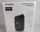 Netgear CM700 High Speed DOCSIS 3.0 Cable Modem SEALED BOX - $69.99