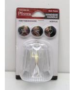 Pfister Windsor Replacement Handle 940-740A Acrylic Skirts Clear For Tub... - $13.07