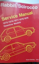 1975 -1979  Robert Bentley  Volkswagen Rabbit Sirocco Service Manual Gas - £27.46 GBP