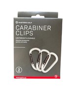 MASTERS GOLF PACK OF 3 CARABINER CONNECTOR FOR TOWELS AND ACCESSORIES - $141.20 MXN