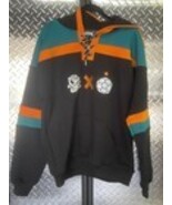 Anaheim Ducks Hoodie Lace-Up Official League OCSC Hockey Sweatshirt Men’s L - $69.65 CAD