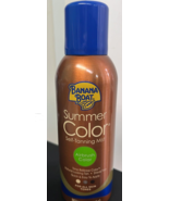 Banana Boat Summer Color Self Tanning Mist Air Brush All Skintones 5 Oz - $10.88