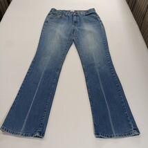 Calvin Klein Pants Women’s Blue Denim Bootcut Mid-Rise Jeans Size (30×31) image 12
