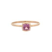 18K Yellow Gold Sapphire Ring - £196.08 GBP