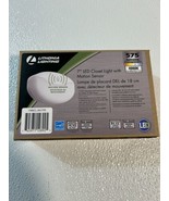 Lithonia Lighting 7 inch White LED Motion Sensor Flush Mount Closet Light - £26.29 GBP