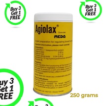  Buy 3 Get 1 Free Agiolax Granules 250g Made in Germany  - £53.30 GBP