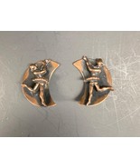 Beau Jewels Vintage 1950’s Copper Ballerina Clip On Earrings - $285.10 MXN